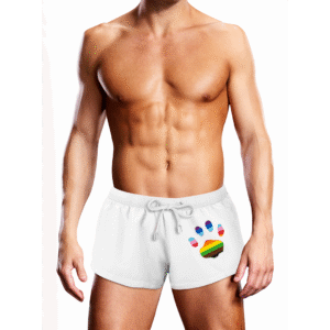 Prowler Zwemshort White Oversized Paw L