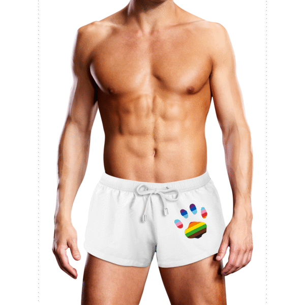 Prowler Zwemshort White Oversized Paw L
