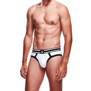 Prowler Brief White/black L