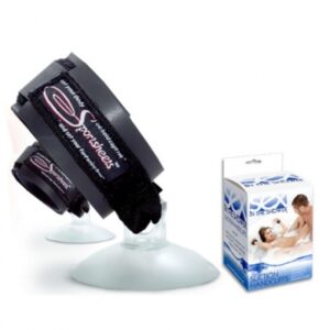 sex in the shower - suction handcuffs
