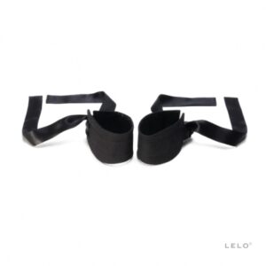 lelo - etherea zijden boeien zwart