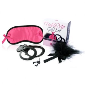loverspremium - tickle me gift set roze