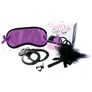 loverspremium - tickle me gift set paars