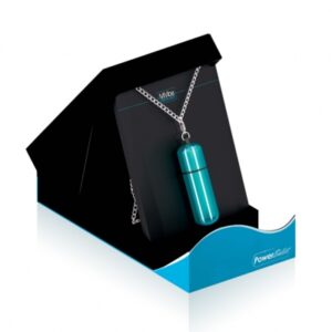 mivibe ketting zilveren schakel / teal bullet