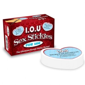 i.o.u sex stickies for him
