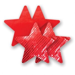 nippies - solid red ster