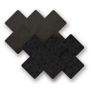 nippies - basic zwart kruis