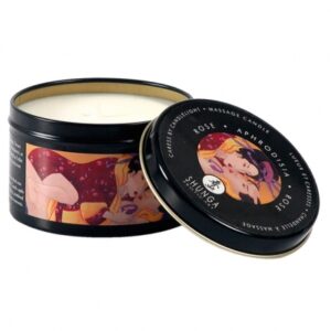 shunga - massagekaars afrodisiac / rozen