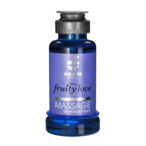 swede - fruity love massage bosbes/cassis 100ml.