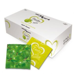 moreamore - condoom tasty skin appel 100 st.