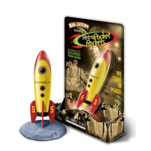 retro pocket rocket geel