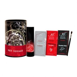 extase sensuel - coffret set sensuel de voyage