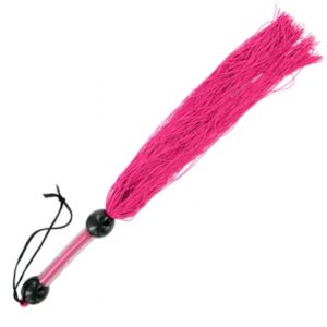 sportsheets - grote rubberen zweep roze