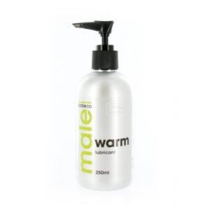 male verwarmend glijmiddel 250ml.