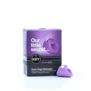 key by jopen - pyxis finger massager paars