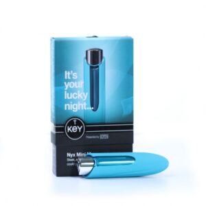 key by jopen - nyx mini massager blauw