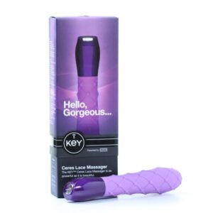 key by jopen - ceres lace massager paars