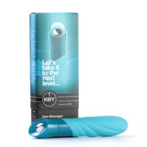 key by jopen - vela massager blauw