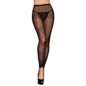 footless tights zwart ivy