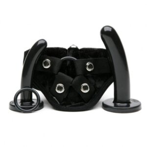 tantus - bend over beginner harness kit zwart