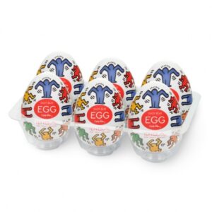 tenga - keith haring egg dance (6 stuks)