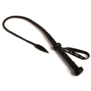 bettie page - longing for leather bullwhip