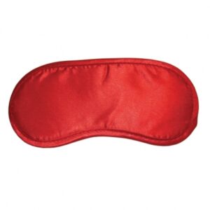 s / m - satijnen blinddoek rood