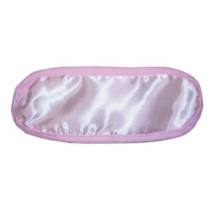 s / m - satijnen blinddoek lichtroze