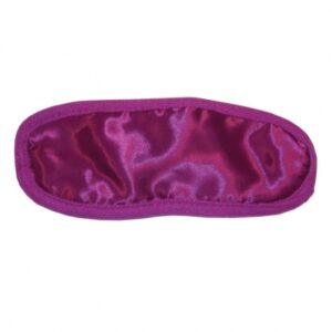 s / m - satijnen blinddoek donkerroze