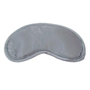 s / m - satijnen blinddoek grijs