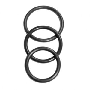 s / m - nitrile cock ring 3 pack
