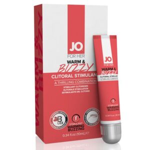 System JO For Her Warm&Buzzy Stimulerende Clitoris Gel 10 ml