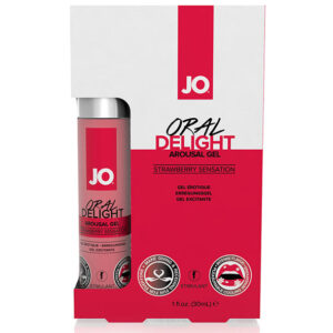 System JO Stimulerende Gel Orale Seks Aardbei 30 ml