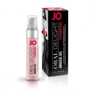 system jo - oral delight aardbei sensation 30ml.