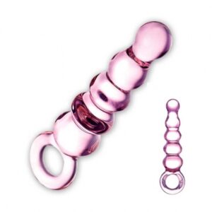 glas - quintessence beaded glazen anal slider