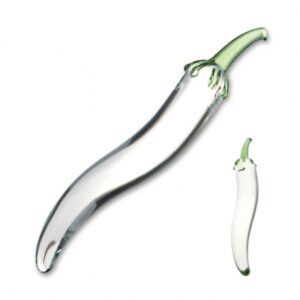 glas - glazen naturals chili pepper glazen dildo