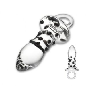 glas - pacifier glazen butt plug
