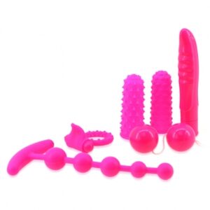 maia toys - pleasure objects kit set neon roze