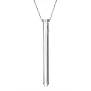 crave - vesper vibrator ketting zilver