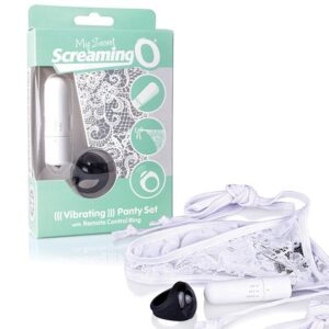 The Screaming O Vibrerend Slipje Met Afstandsbediening Wit