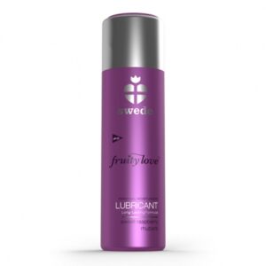 swede - fruity love glijmiddel framboos rabarber 100 ml