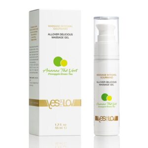 YESforLOV Massage Glijmiddel 2 in 1 Ananas&Groene Thee 50 ml