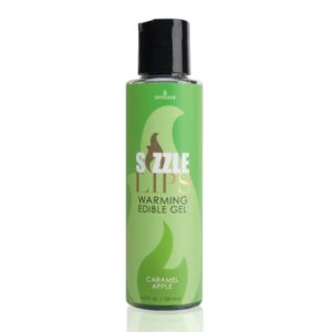 sensuva - sizzle lips caramel appel warming edible gel 125 ml