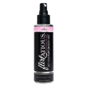 sensuva - flirtatious vanilla, sugar, / sweet pea pheromone body mist 125 m