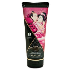 Shunga Massage Cream 200 ml Aardbei