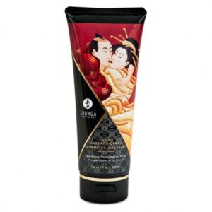 shunga - massage cream aardbei 200 ml