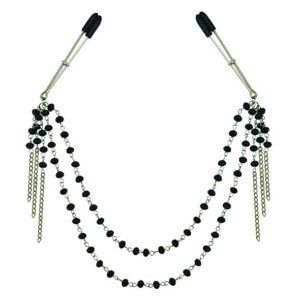 Sportsheets Sincerely Black Jeweled Tepelklemmen