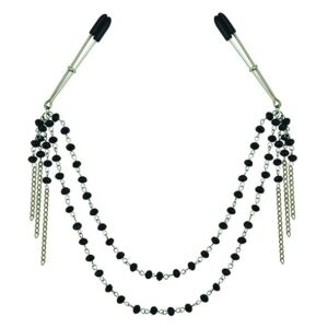 Sportsheets Sincerely Black Jeweled Tepelklemmen
