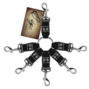 sportsheets - edge leather 6 point hog tie