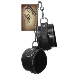 sportsheets - edge leather wrist restraints